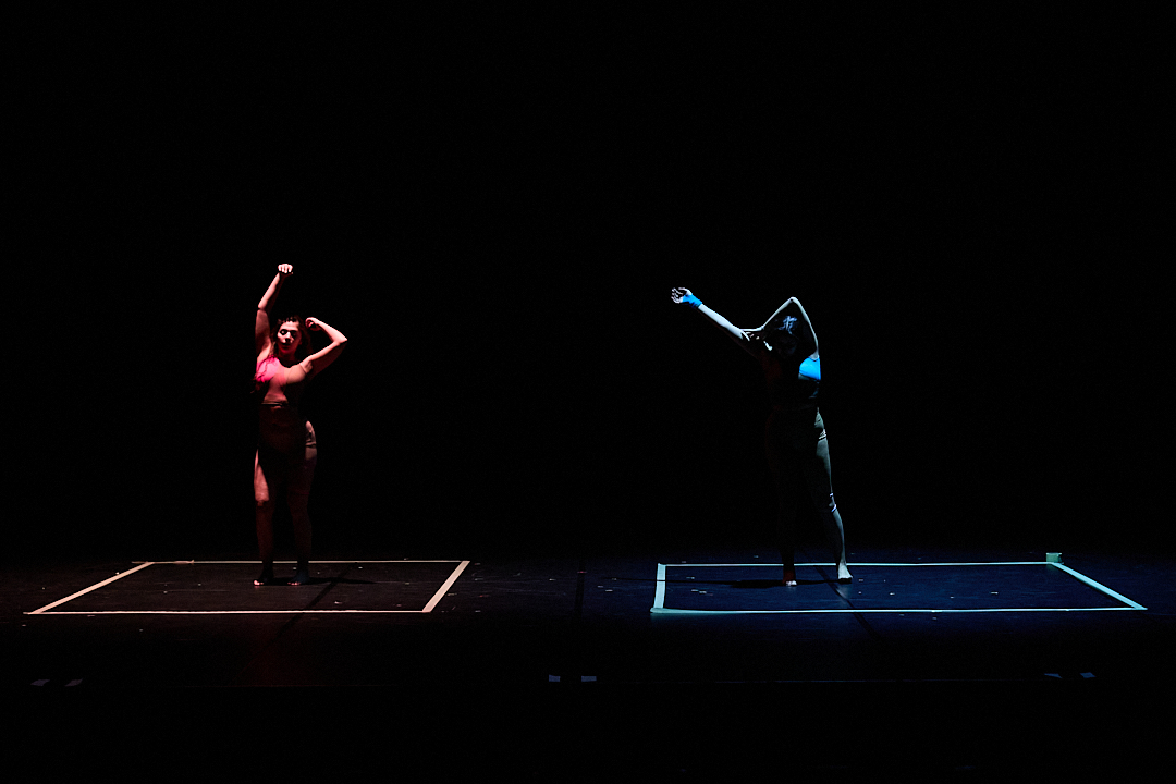 Experimental — quadrados de luz